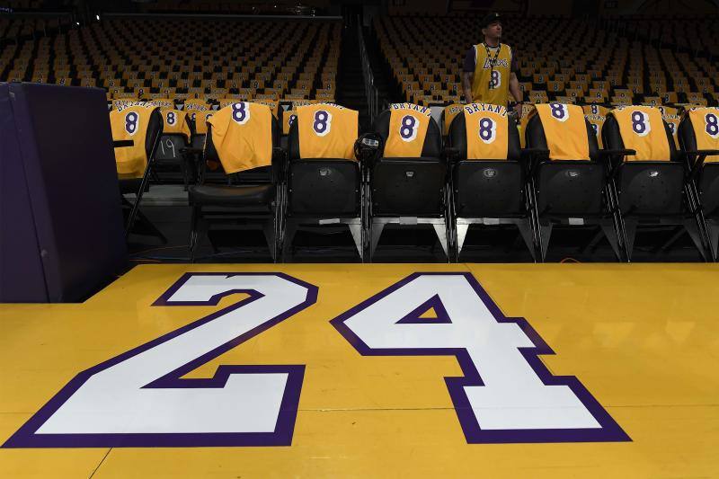 Fotos: El homenaje de los Lakers a Kobe Bryant: nunca se había visto nada igual