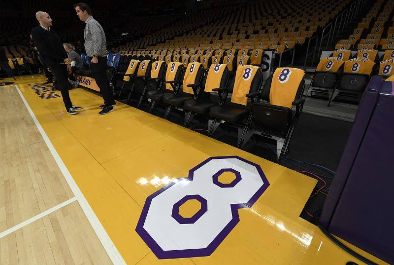 Fotos: El homenaje de los Lakers a Kobe Bryant: nunca se había visto nada igual