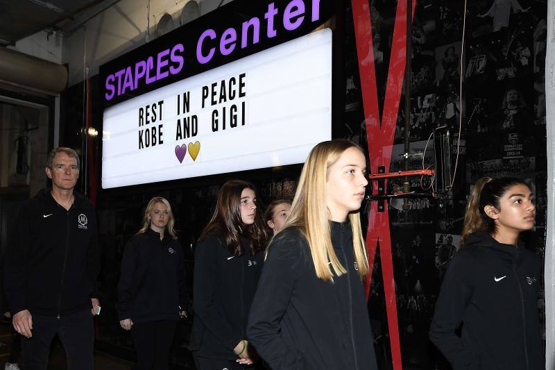 Fotos: El homenaje de los Lakers a Kobe Bryant: nunca se había visto nada igual