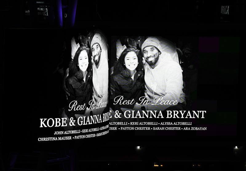 Fotos: El homenaje de los Lakers a Kobe Bryant: nunca se había visto nada igual