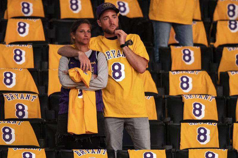 Fotos: El homenaje de los Lakers a Kobe Bryant: nunca se había visto nada igual