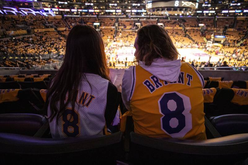 Fotos: El homenaje de los Lakers a Kobe Bryant: nunca se había visto nada igual