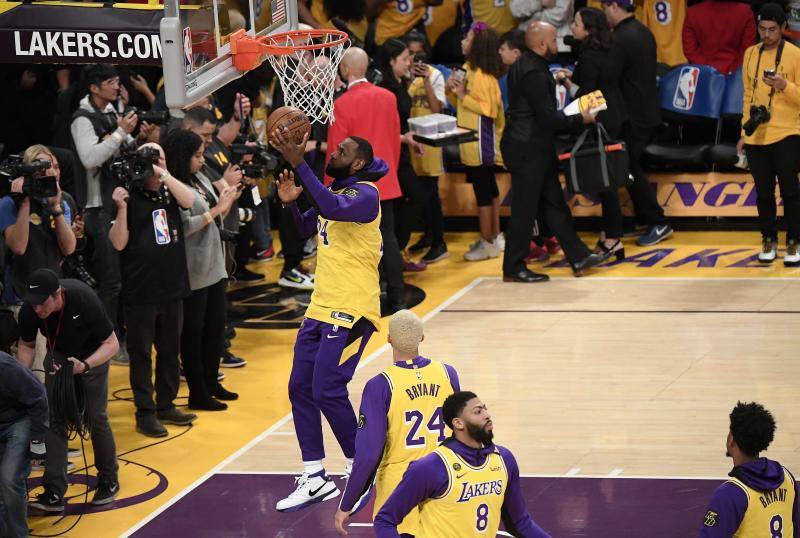 Fotos: El homenaje de los Lakers a Kobe Bryant: nunca se había visto nada igual