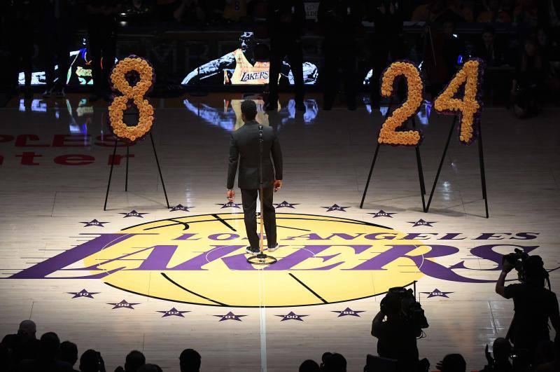 Fotos: El homenaje de los Lakers a Kobe Bryant: nunca se había visto nada igual