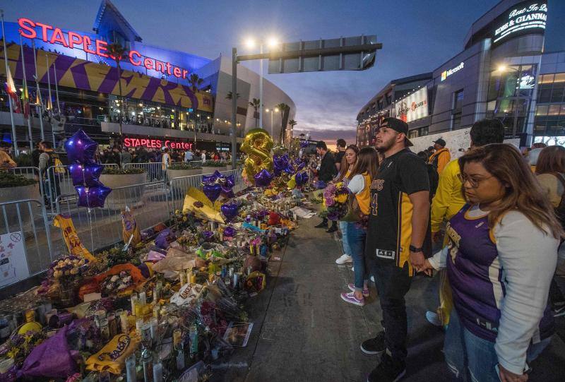 Fotos: El homenaje de los Lakers a Kobe Bryant: nunca se había visto nada igual