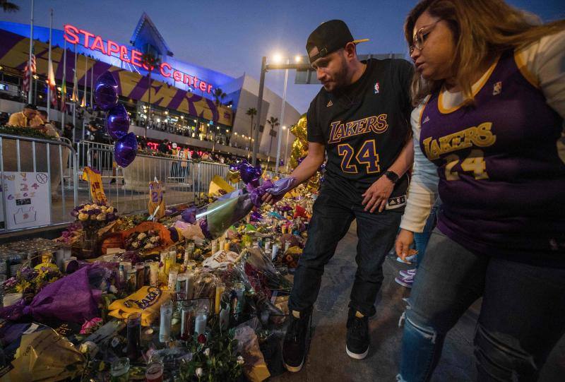 Fotos: El homenaje de los Lakers a Kobe Bryant: nunca se había visto nada igual