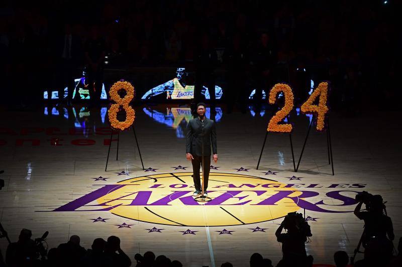 Fotos: El homenaje de los Lakers a Kobe Bryant: nunca se había visto nada igual