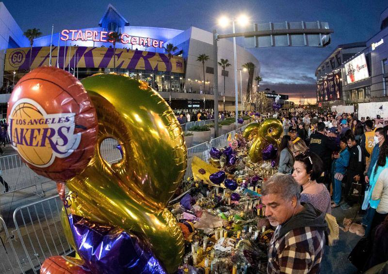 Fotos: El homenaje de los Lakers a Kobe Bryant: nunca se había visto nada igual