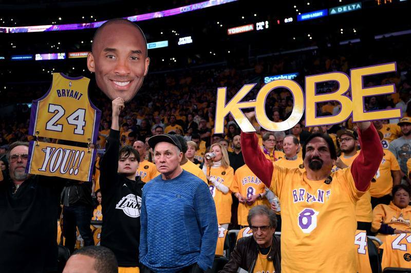 Fotos: El homenaje de los Lakers a Kobe Bryant: nunca se había visto nada igual