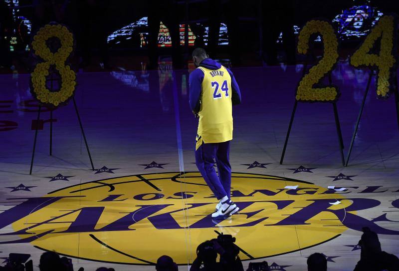 Fotos: El homenaje de los Lakers a Kobe Bryant: nunca se había visto nada igual