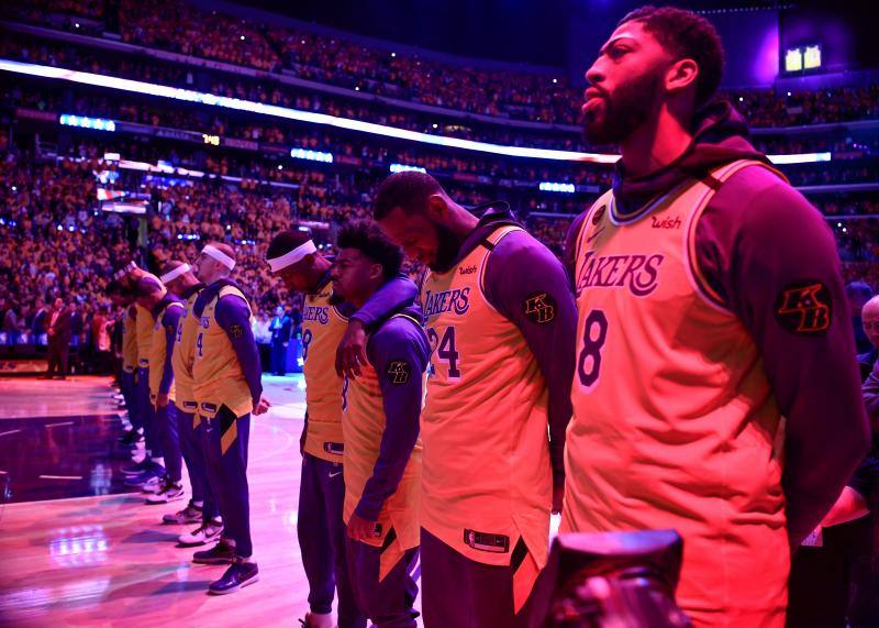 Fotos: El homenaje de los Lakers a Kobe Bryant: nunca se había visto nada igual