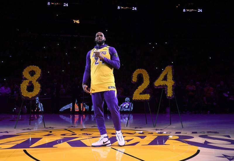 Fotos: El homenaje de los Lakers a Kobe Bryant: nunca se había visto nada igual