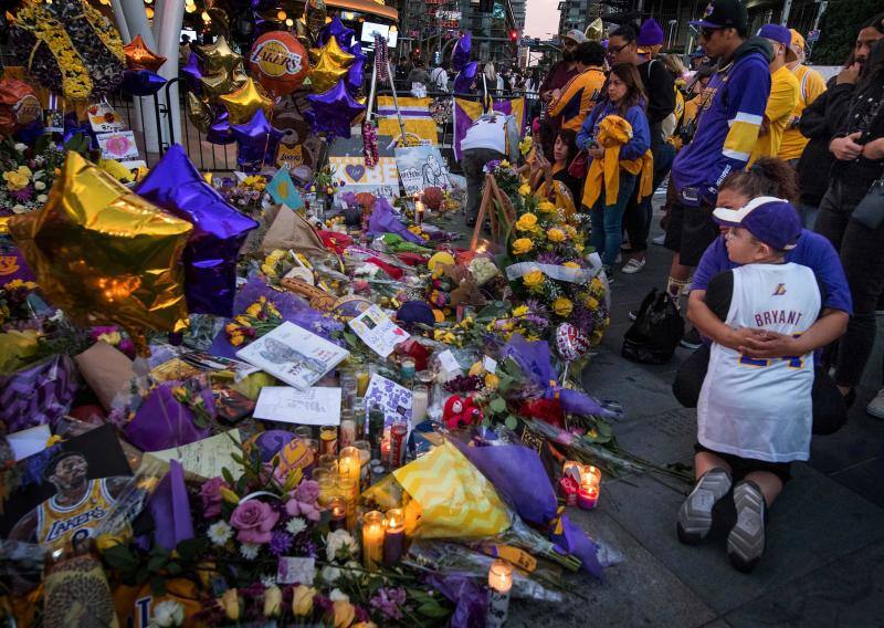 Fotos: El homenaje de los Lakers a Kobe Bryant: nunca se había visto nada igual