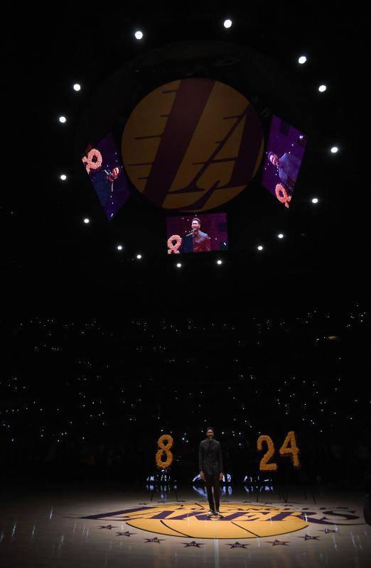 Fotos: El homenaje de los Lakers a Kobe Bryant: nunca se había visto nada igual