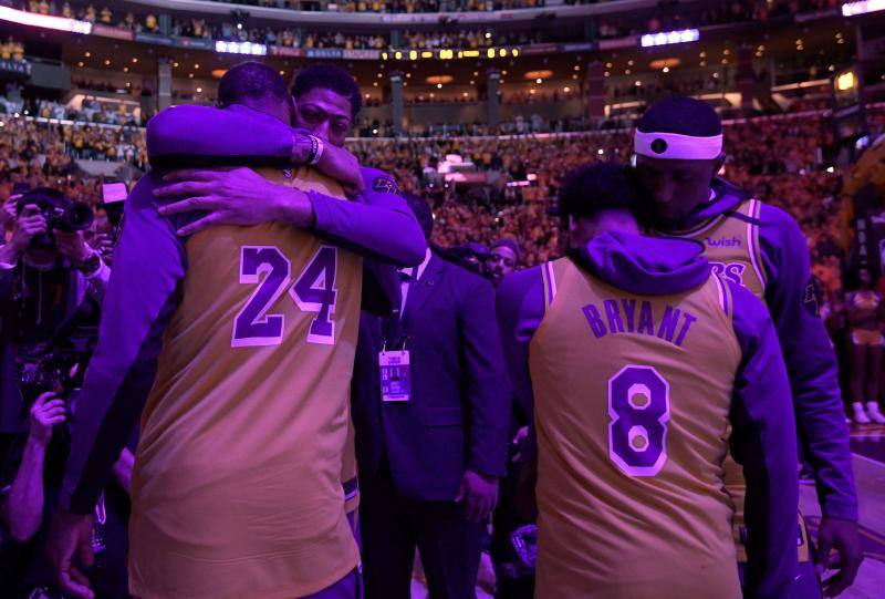 Fotos: El homenaje de los Lakers a Kobe Bryant: nunca se había visto nada igual