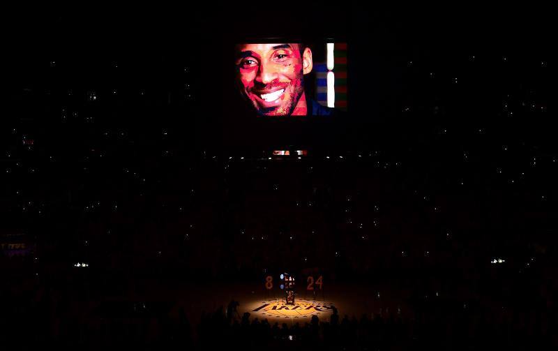 Fotos: El homenaje de los Lakers a Kobe Bryant: nunca se había visto nada igual