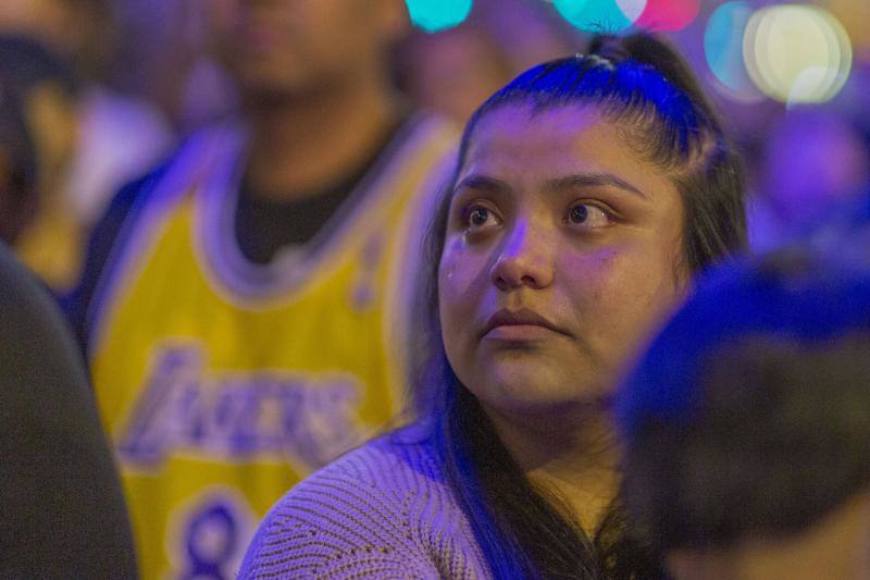 Fotos: El homenaje de los Lakers a Kobe Bryant: nunca se había visto nada igual