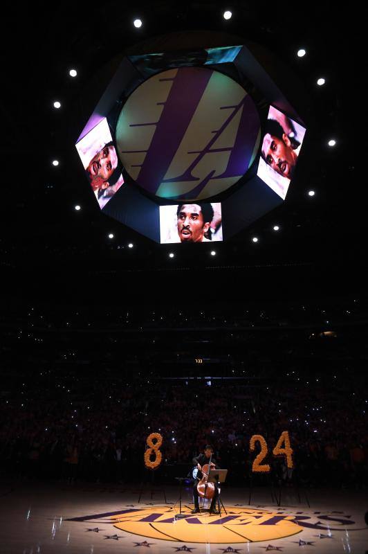 Fotos: El homenaje de los Lakers a Kobe Bryant: nunca se había visto nada igual