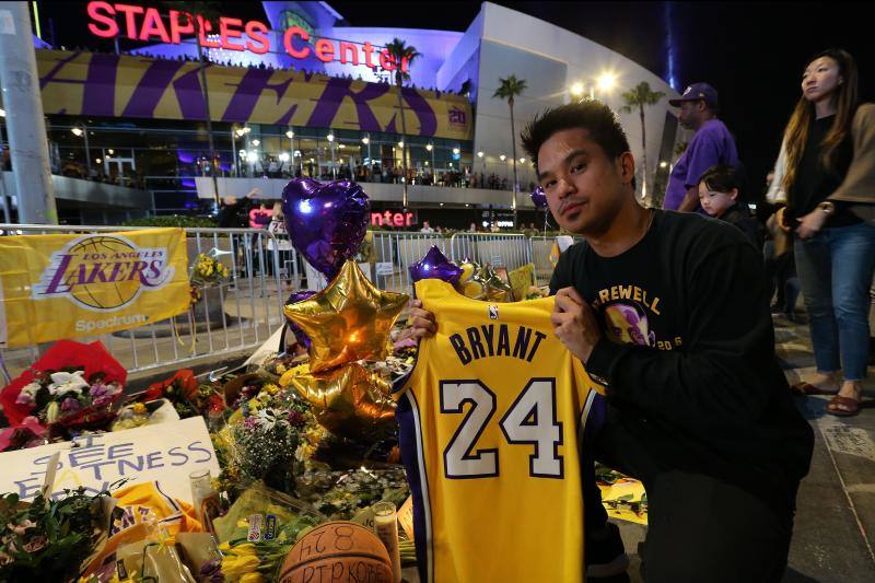 Fotos: El homenaje de los Lakers a Kobe Bryant: nunca se había visto nada igual