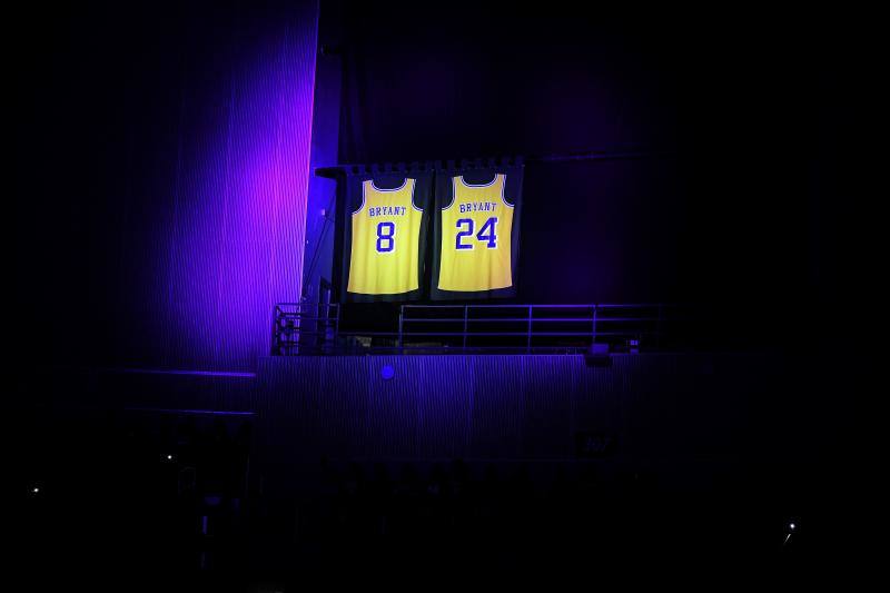 Fotos: El homenaje de los Lakers a Kobe Bryant: nunca se había visto nada igual