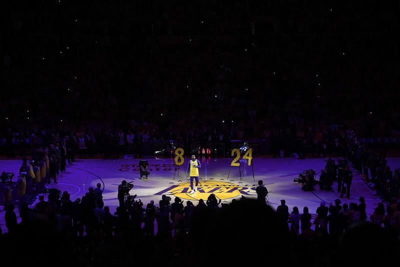 Fotos: El homenaje de los Lakers a Kobe Bryant: nunca se había visto nada igual