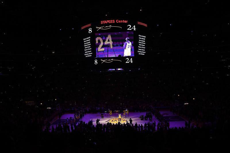 Fotos: El homenaje de los Lakers a Kobe Bryant: nunca se había visto nada igual