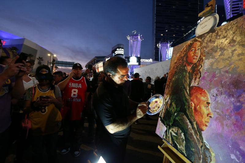 Fotos: El homenaje de los Lakers a Kobe Bryant: nunca se había visto nada igual