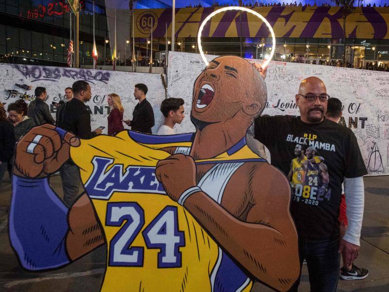 Fotos: El homenaje de los Lakers a Kobe Bryant: nunca se había visto nada igual