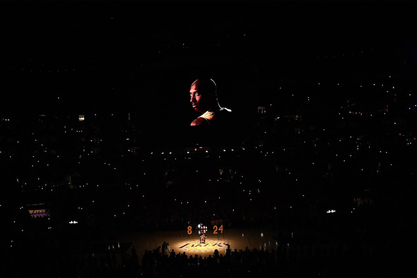 Fotos: El homenaje de los Lakers a Kobe Bryant: nunca se había visto nada igual