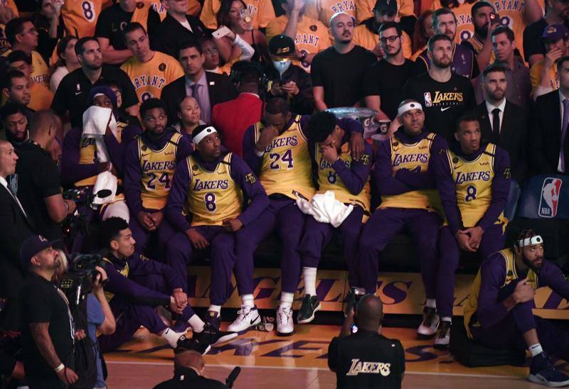 Fotos: El homenaje de los Lakers a Kobe Bryant: nunca se había visto nada igual