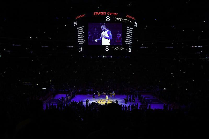 Fotos: El homenaje de los Lakers a Kobe Bryant: nunca se había visto nada igual