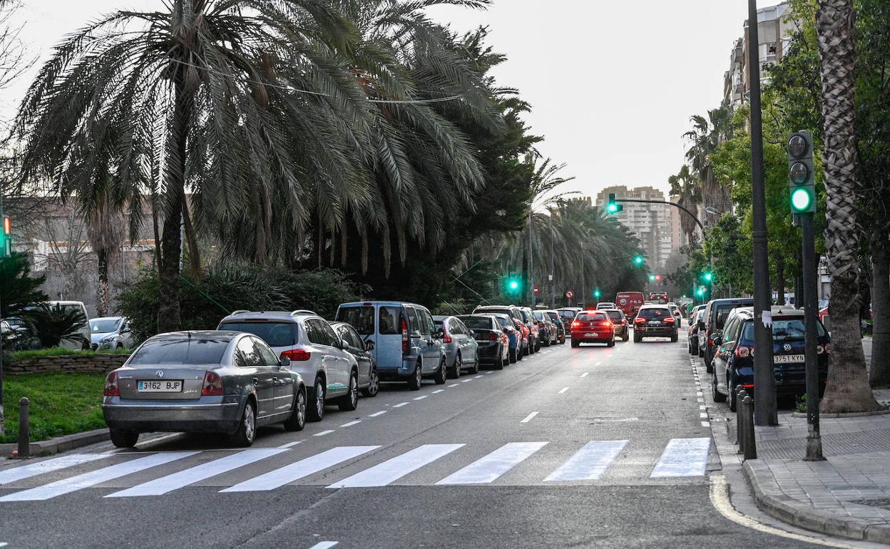 Las nuevas plazas de estacionamiento en Doctor Waksman.