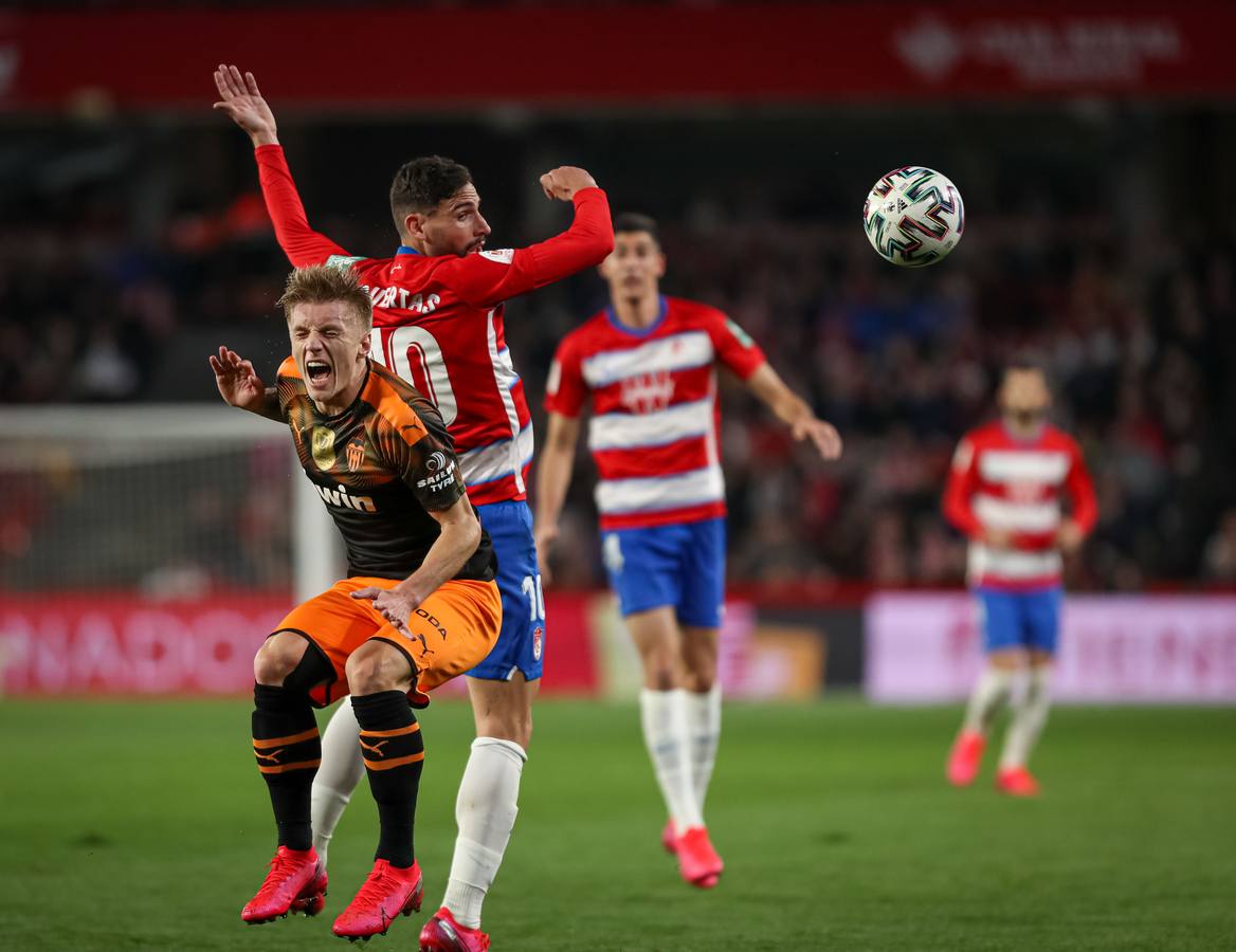 Granada-Valencia. Copa del Rey. Cuartos de final.