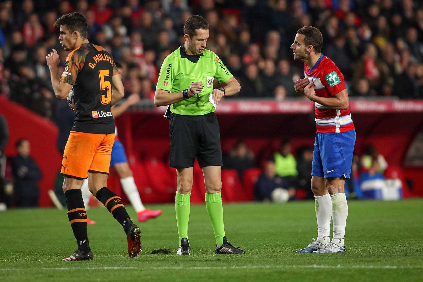 Granada-Valencia. Copa del Rey. Cuartos de final.