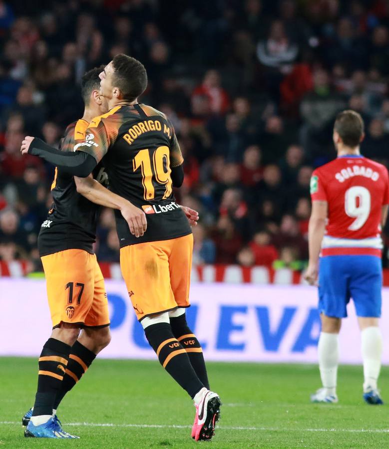 Granada-Valencia. Copa del Rey. Cuartos de final.