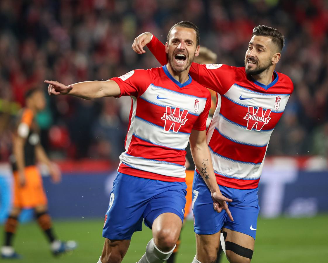 Granada-Valencia. Copa del Rey. Cuartos de final.