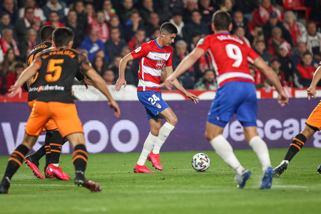 Granada-Valencia. Copa del Rey. Cuartos de final.