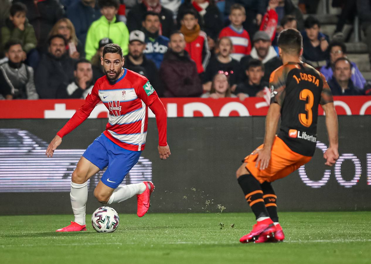 Granada-Valencia. Copa del Rey. Cuartos de final.