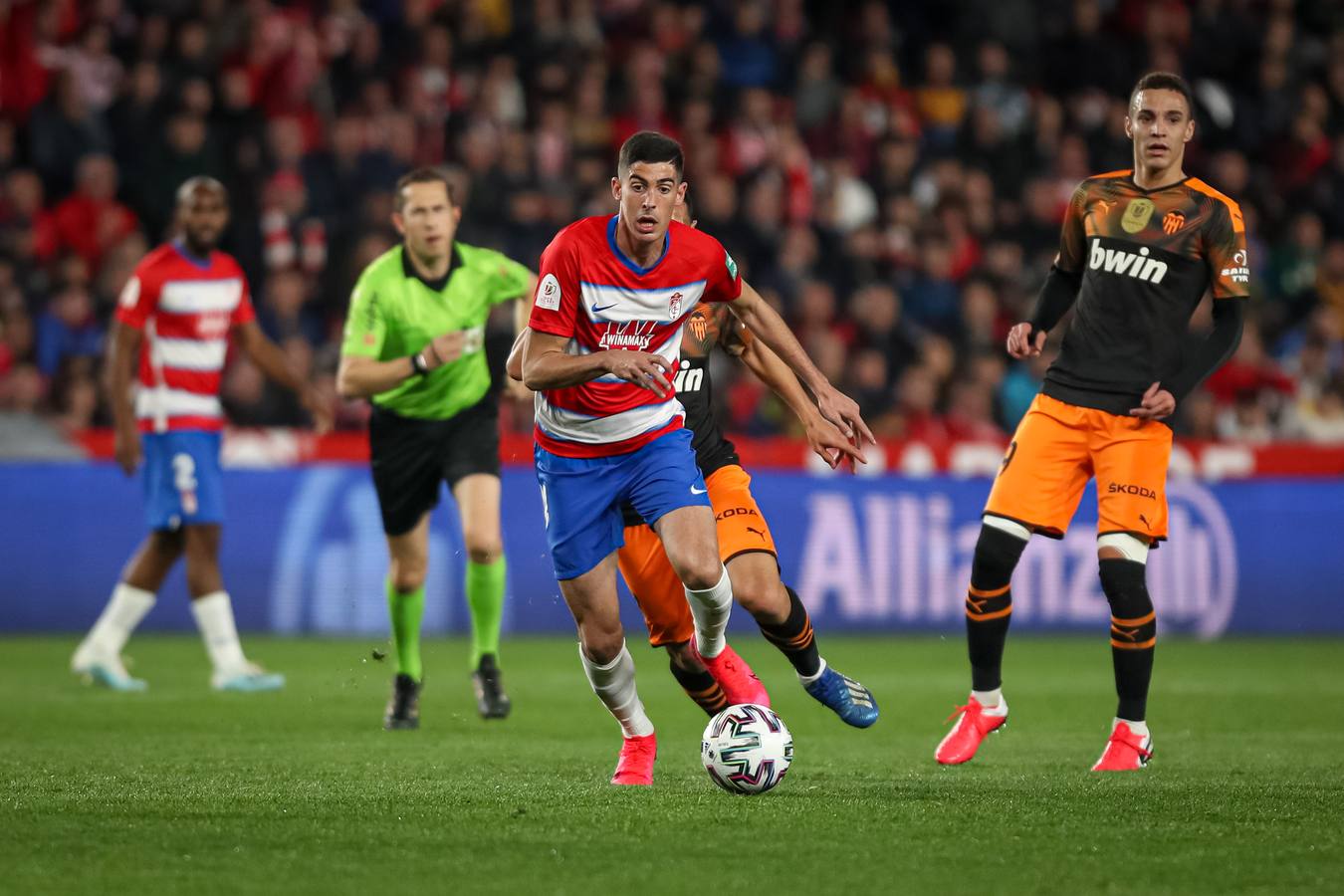 Granada-Valencia. Copa del Rey. Cuartos de final.