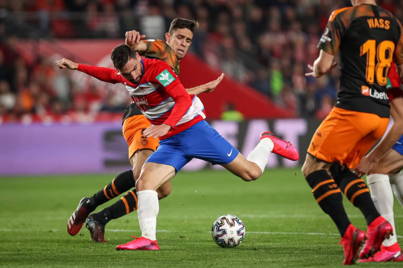 Granada-Valencia. Copa del Rey. Cuartos de final.