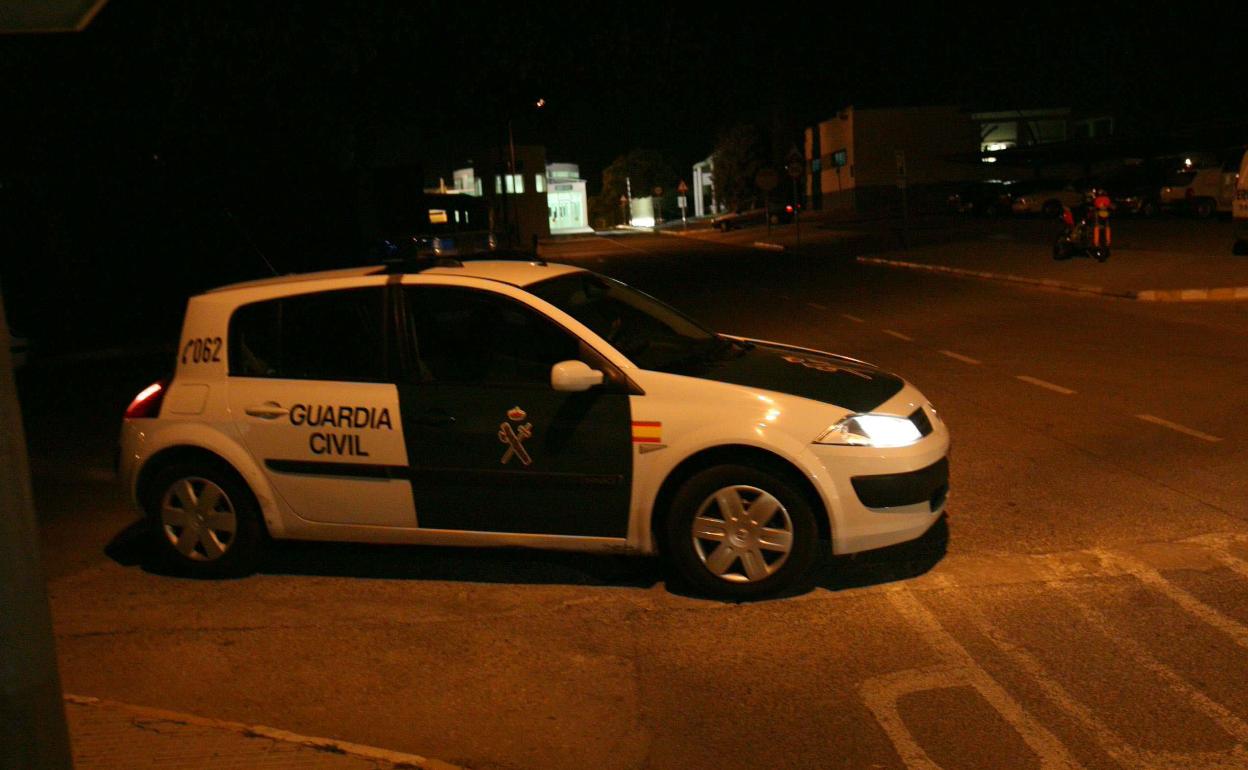 Una patrulla de la Guardia Civil. 