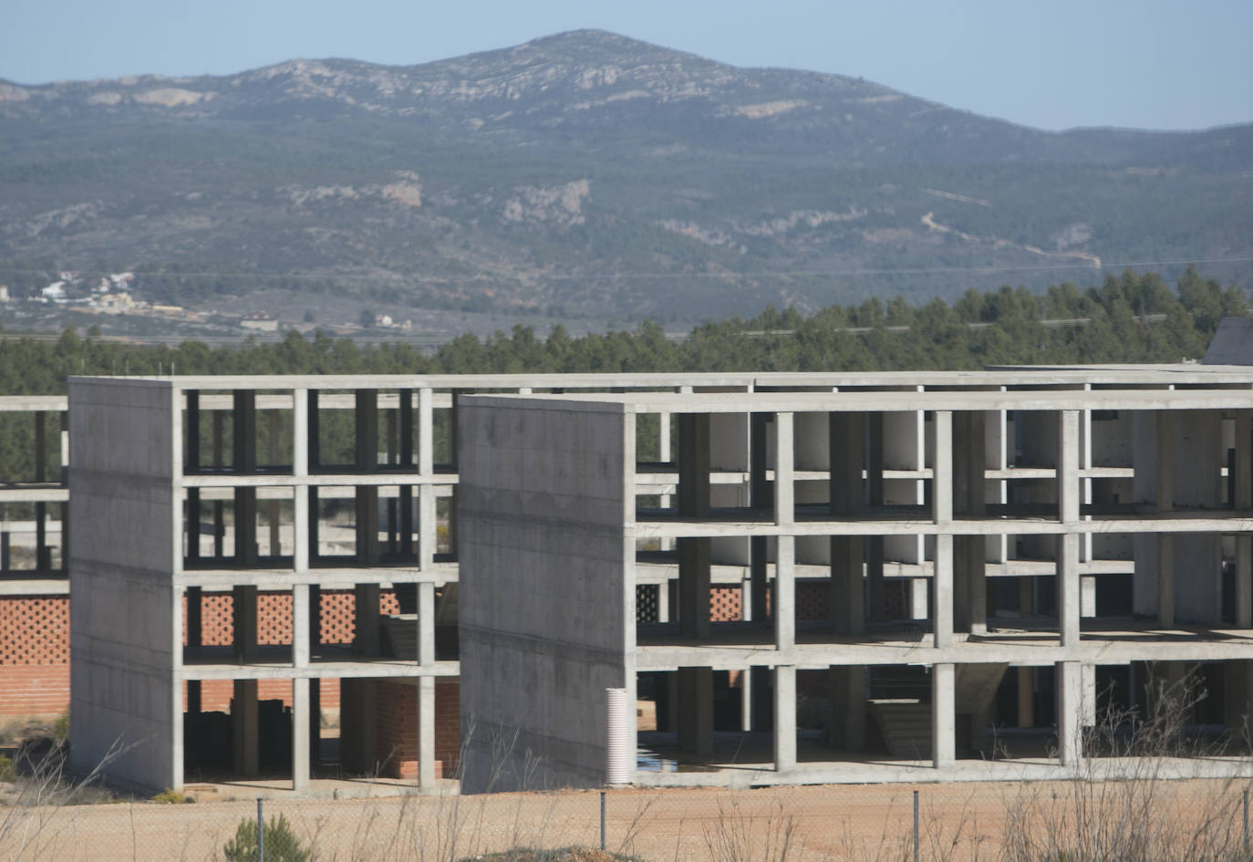 Fotos: Obras paradas en la cárcel de Siete Aguas