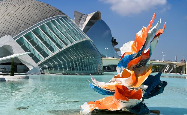 Exposición 'My Secret Garden' en la Ciudad de las Artes y las Ciencias.