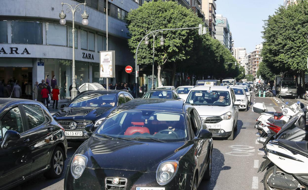 Calle Colón de Valencia.