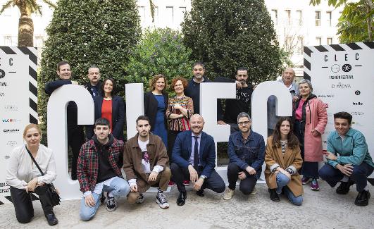 Participantes en la presentación del festival. 