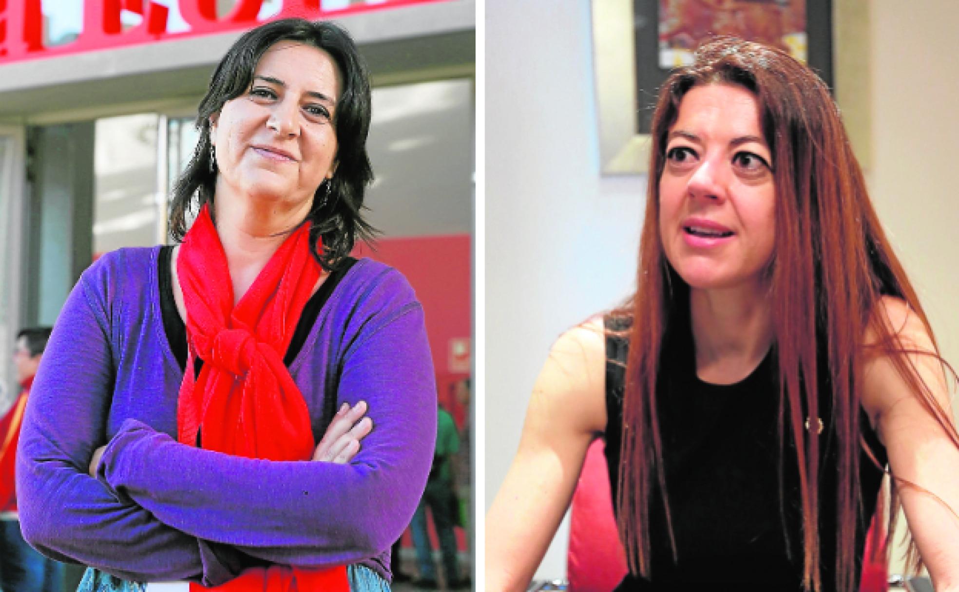 Rosa Pérez Garijo y Carolina Pascual.