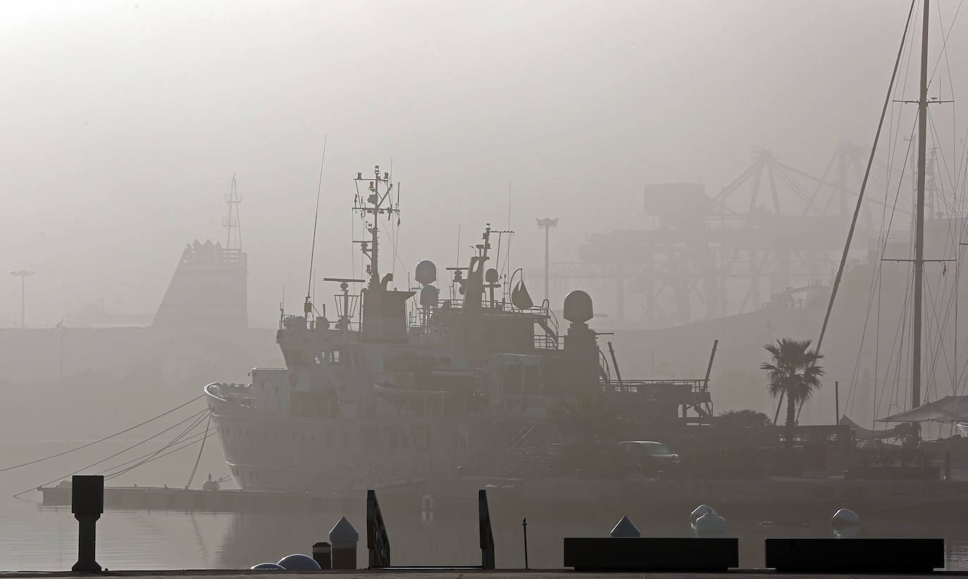 Fotos: La niebla cubre Valencia