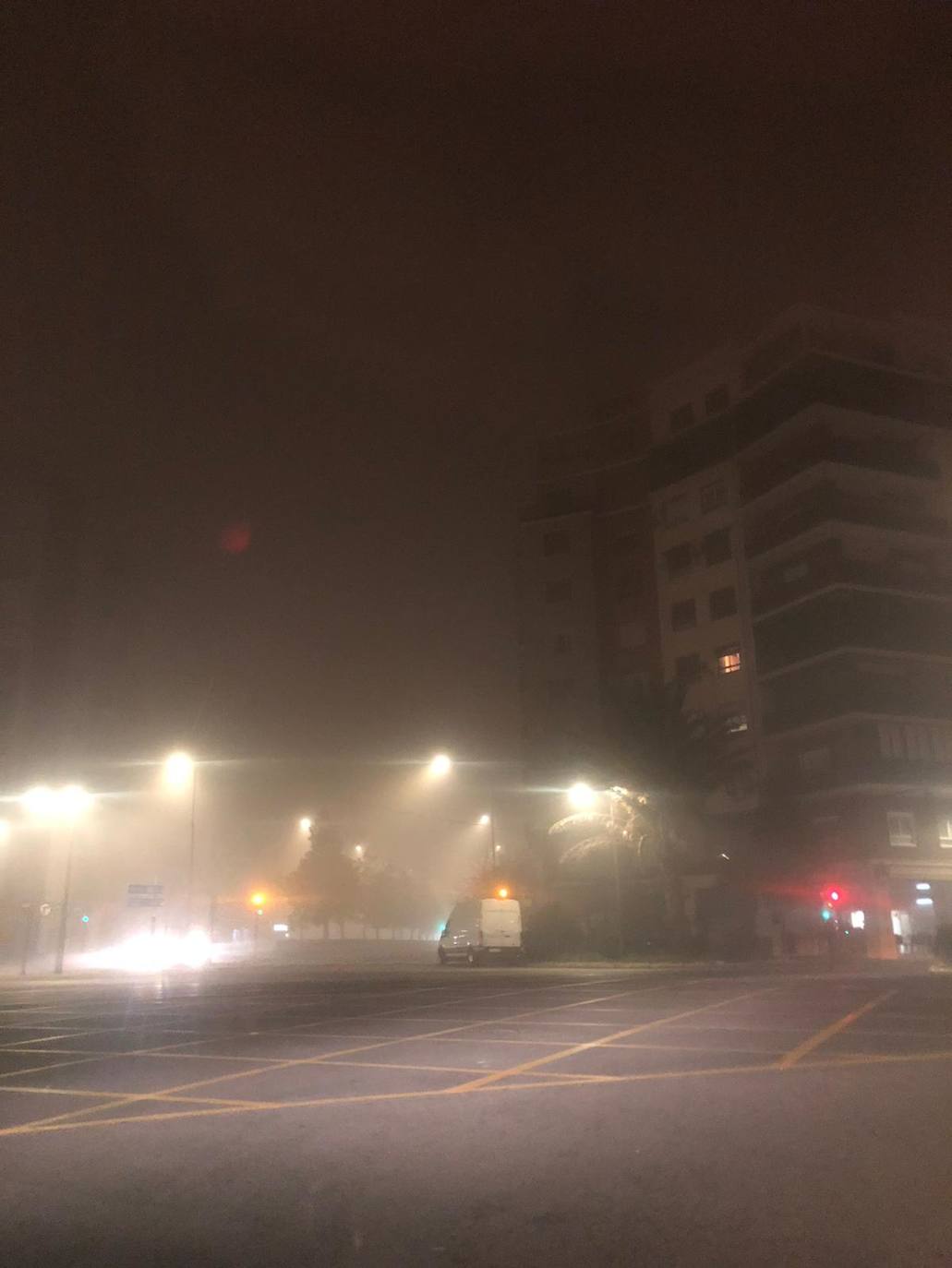 Fotos: La niebla cubre Valencia