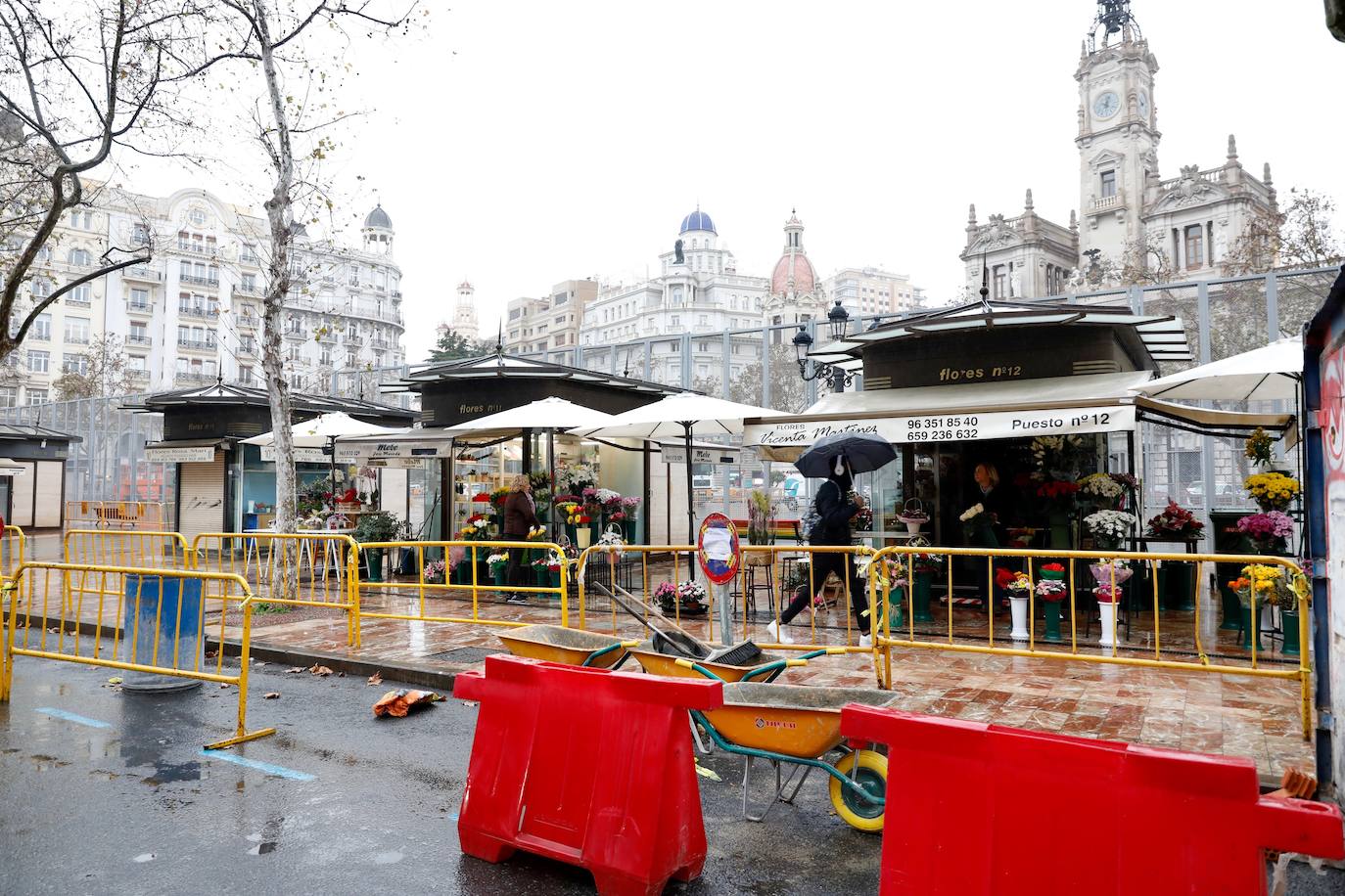 Fotos: Obras para la reforma de la plaza del Ayuntamiento