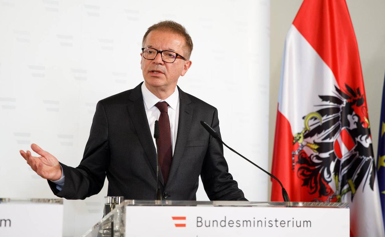 Rudolf Anschober, ministro de Salud de Austria.